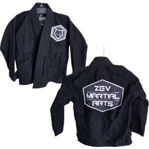 Classic‎ Kimono Size Y00 Jujitsu Gi Martial Arts Black Youth Black